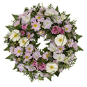 Mixed Floral Wreath